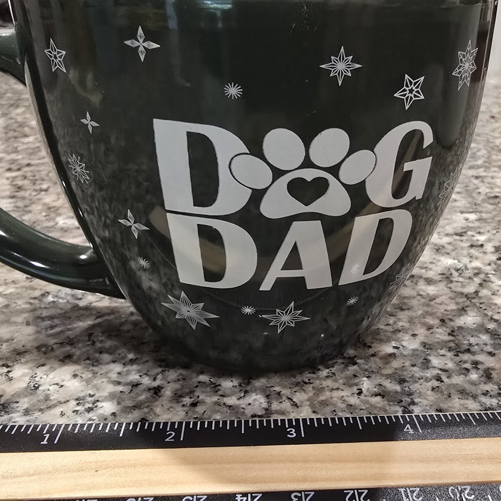 Dog Dad Mug - Green
